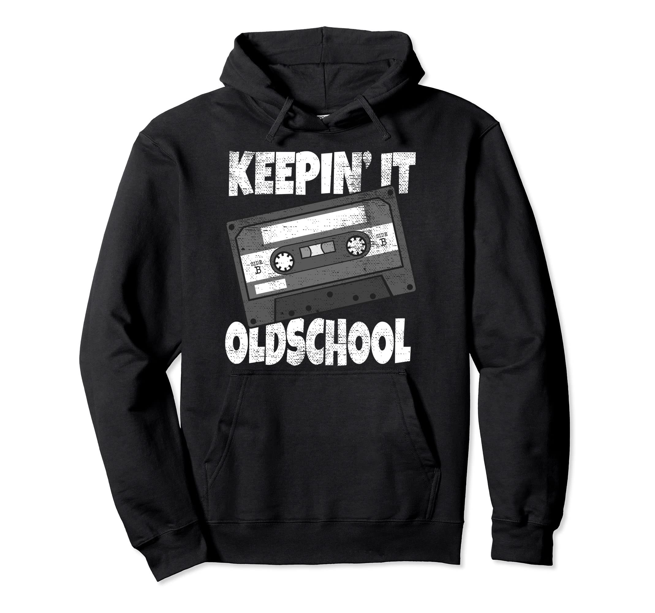 Funny Old School 80S 90S Hip Hop Hoodie - Custom Art Print for Adults - T-Shirt, Sweatshirt, Hoodie