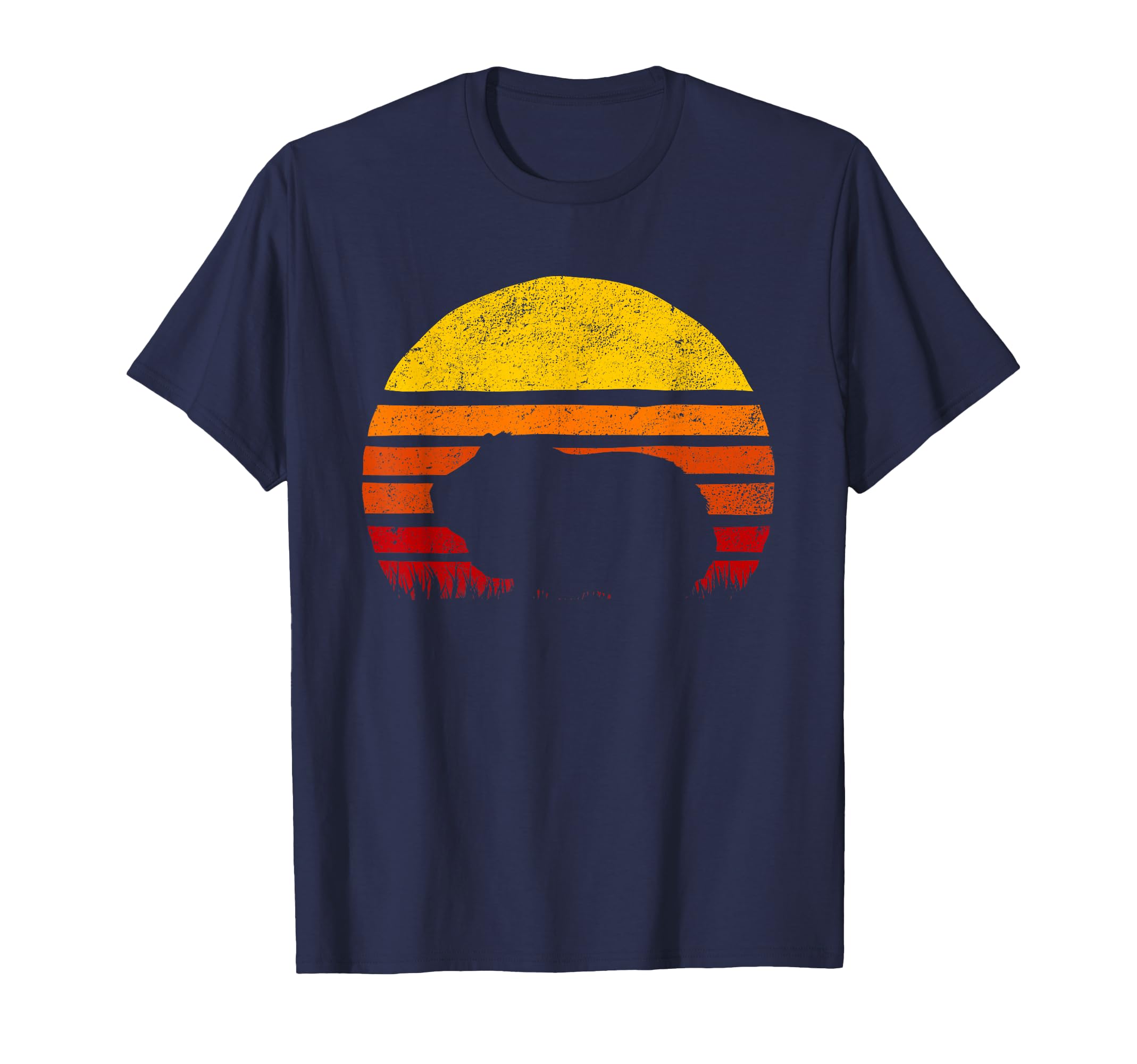 Guinea Pigs Sunset Sun Silhuette T-Shirt - Casual Everyday Wear Men Women - T-Shirt, Sweatshirt, Hoodie