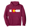 Colorado Flag Distressed Sweatshirt - Casual Everyday Wear Men Women - T-Shirt, Sweatshirt, Hoodie