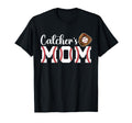 Catchers Mom Baseball Catcher Mom T-Shirt - Aesthetic Graphic for Adults - T-Shirt, Sweatshirt, Hoodie