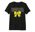 Mama Yellow Bow Baseball Tri Blend T-Shirt - Streetwear Style Men Women - T-Shirt, Sweatshirt, Hoodie