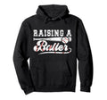 Raising Baller Baseball Dad Baseball Hoodie - Streetwear Style Unisex - T-Shirt, Sweatshirt, Hoodie