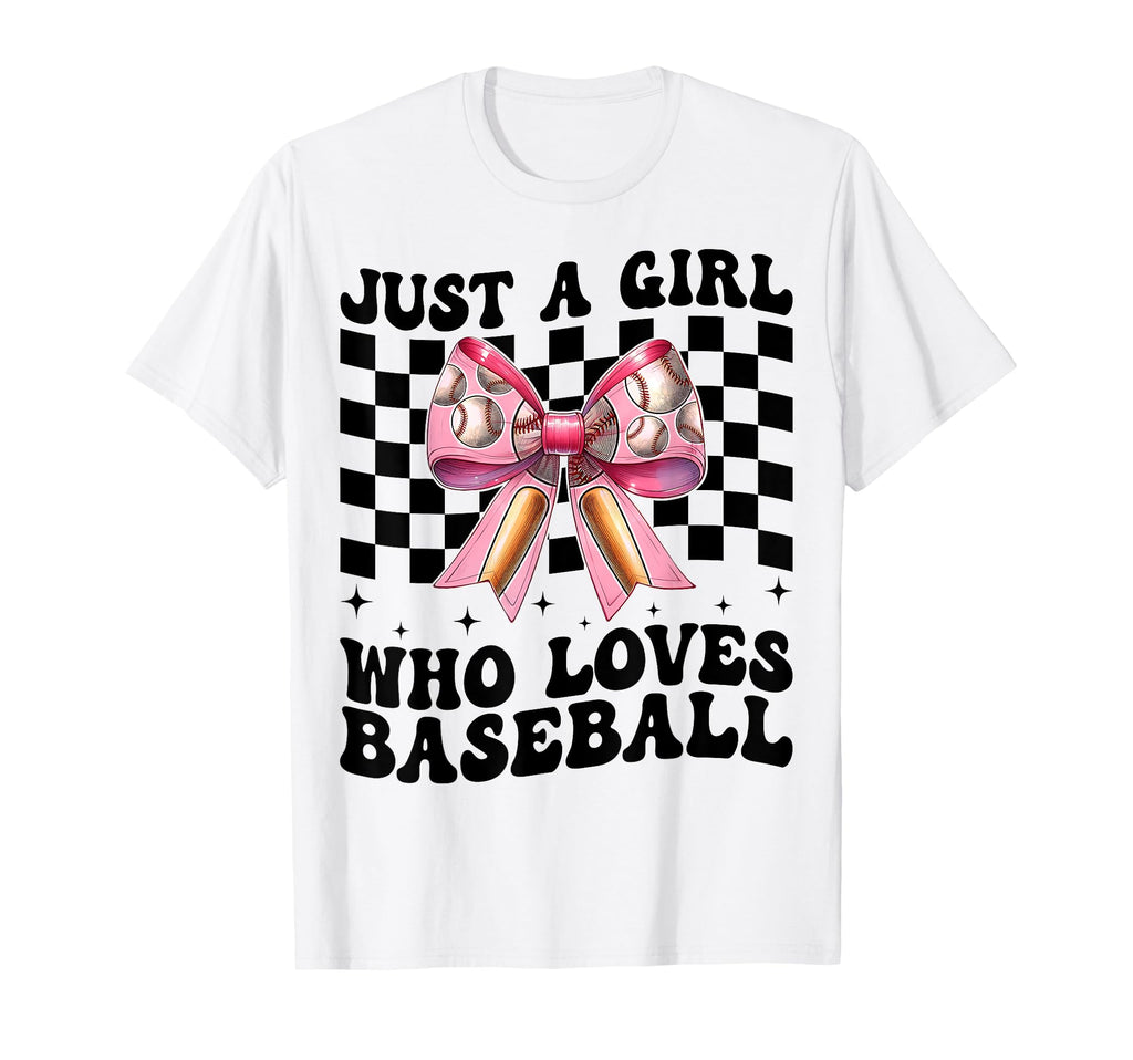 Just Who Loves Baseball Mom Mothers Day T-Shirt - Graphic Print Unisex - T-Shirt, Sweatshirt, Hoodie