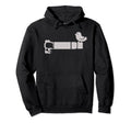 Funny Bird Long Lens Cartoon Hoodie - Custom Art Print for Adults - T-Shirt, Sweatshirt, Hoodie