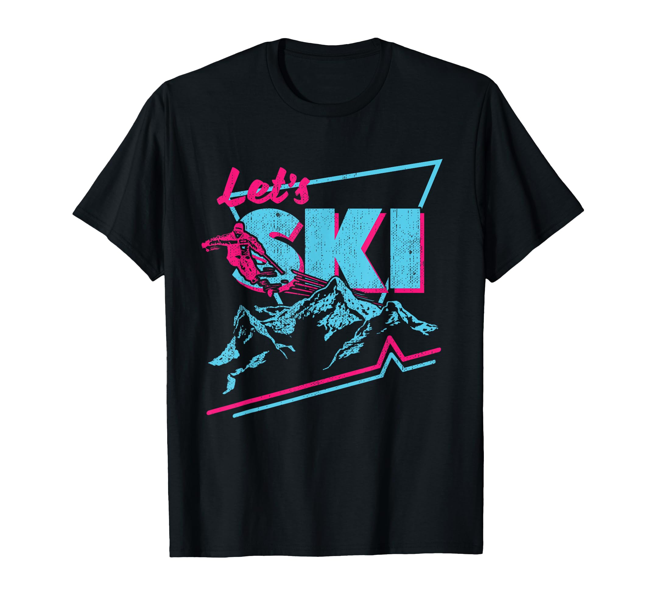 Ski 80S Ski Wear 90S Outfit T-Shirt - Casual Everyday Wear for Adults - T-Shirt, Sweatshirt, Hoodie
