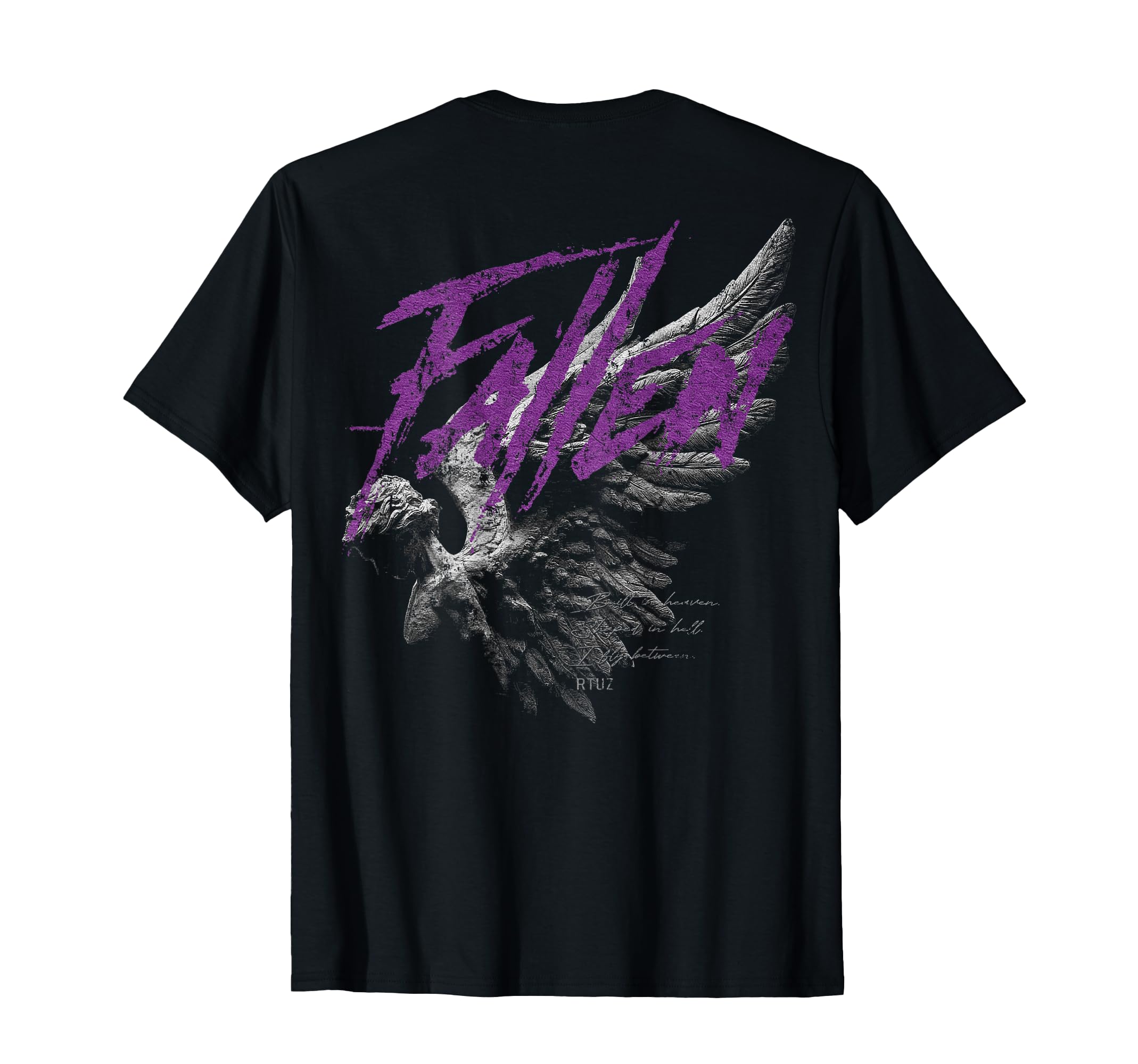 Back Y2K Aesthetic Streetwear Angel T-Shirt - Trendy Graphic Unisex - T-Shirt, Sweatshirt, Hoodie