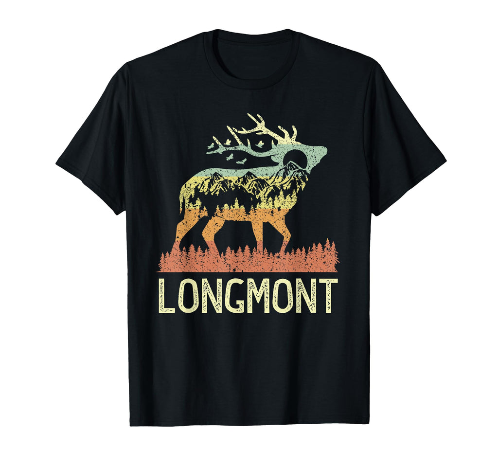 Longmont 70S 80S Nature T-Shirt - Trendy Graphic Men Women - T-Shirt, Sweatshirt, Hoodie