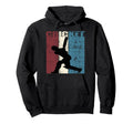 Cricket Player Distressed Hoodie - Casual Everyday Wear Men Women - T-Shirt, Sweatshirt, Hoodie