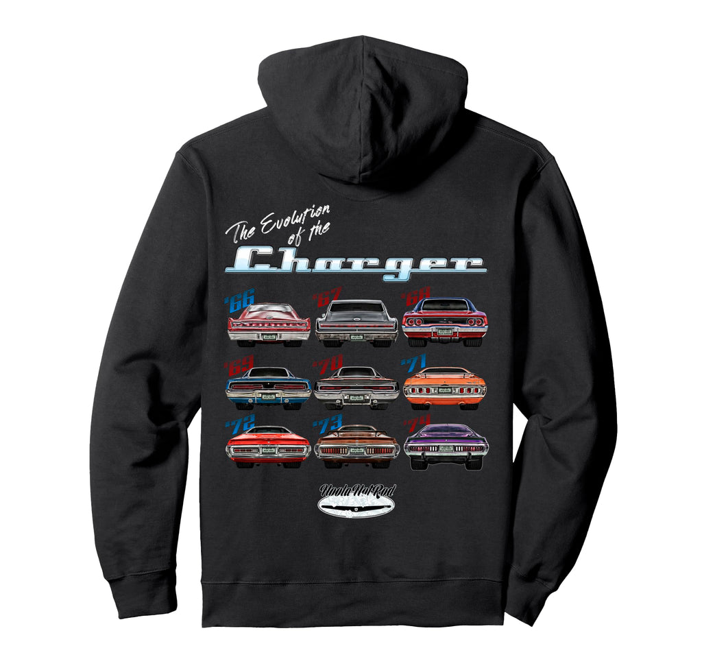 Evolution Charger Super Bee Hot Rod Muscle Hoodie - Graphic Print Unisex - T-Shirt, Sweatshirt, Hoodie