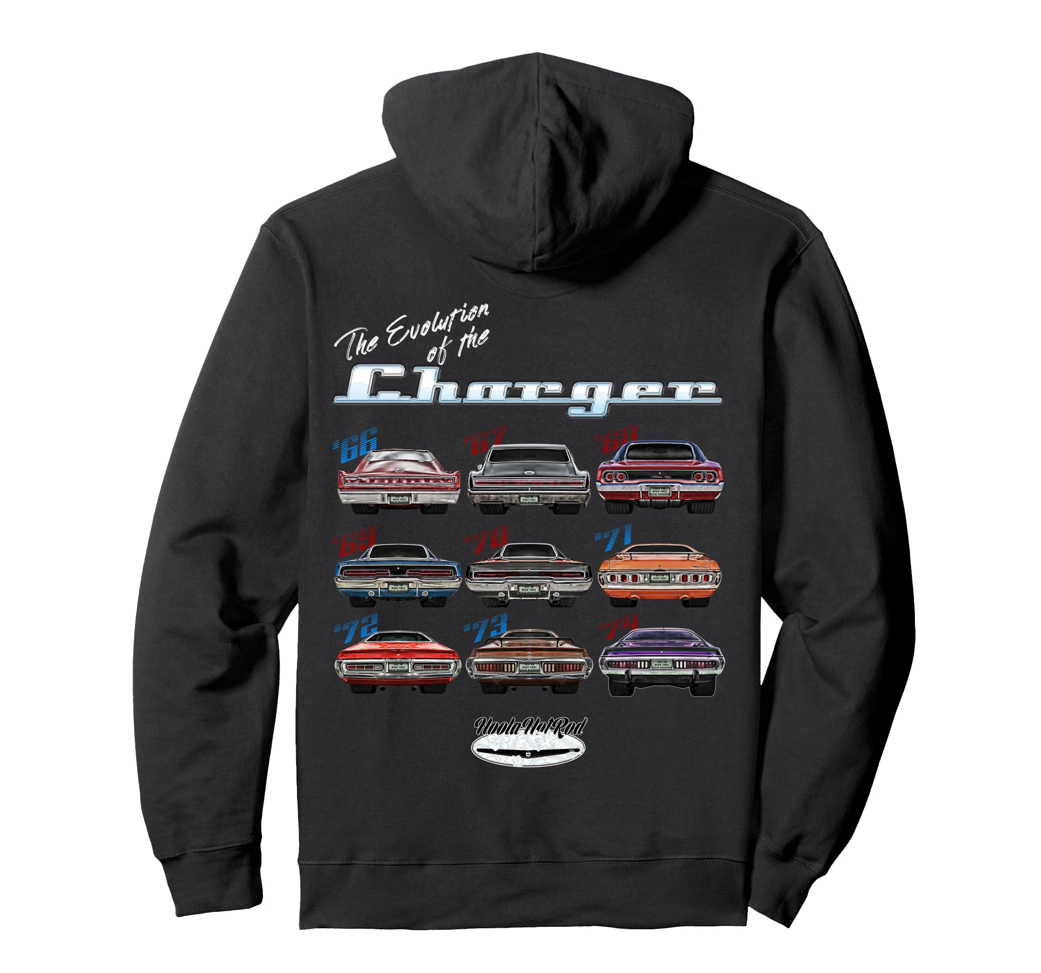 Evolution Charger Super Bee Hot Rod Muscle Hoodie - Graphic Print Unisex - T-Shirt, Sweatshirt, Hoodie