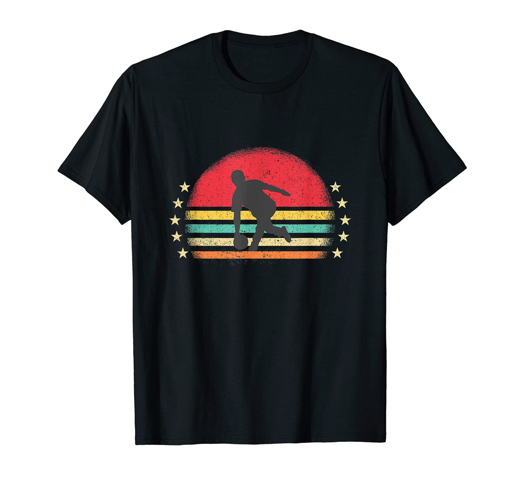 Bowling Pitching Silhouette Sunset T-Shirt - Aesthetic Graphic for Adults - T-Shirt, Sweatshirt, Hoodie