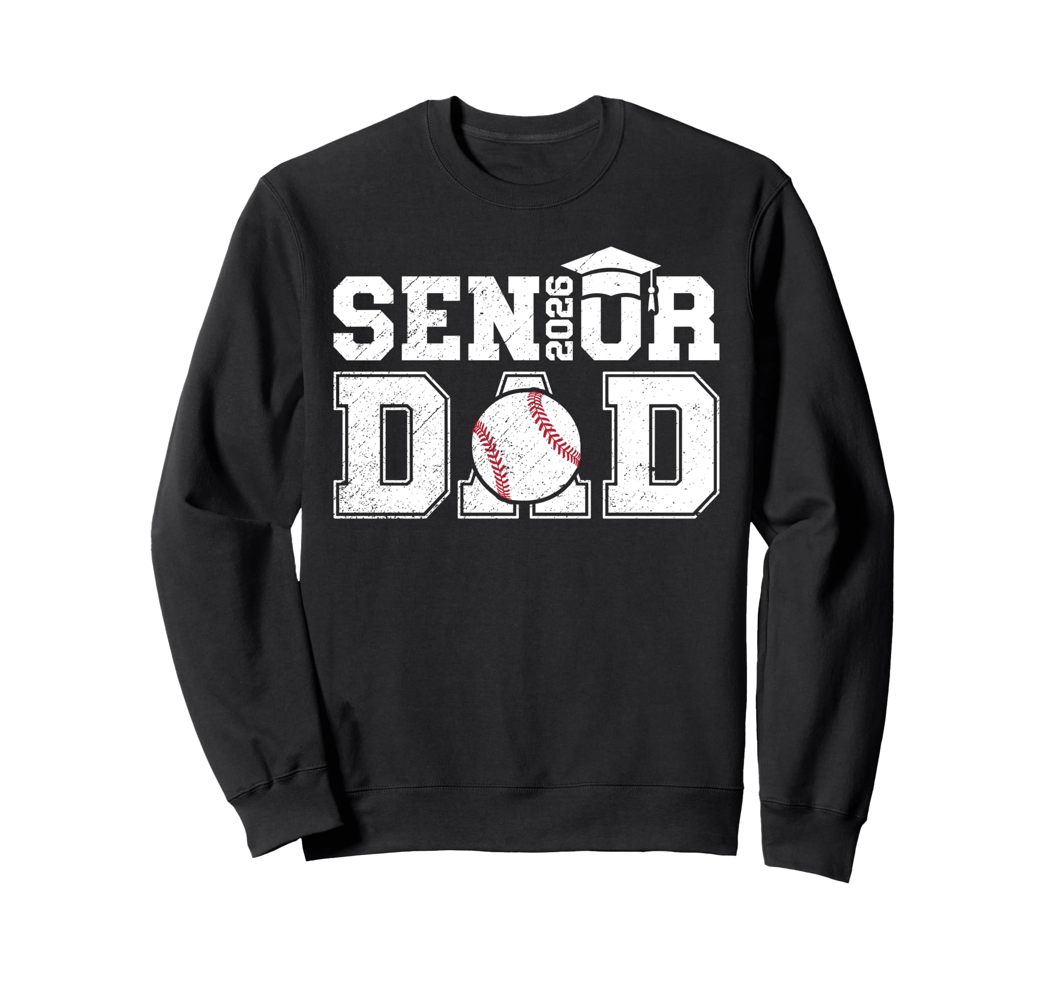 Baseball Senior Dad Senior Baseball Sweatshirt - Custom Art Print Unisex - T-Shirt, Sweatshirt, Hoodie