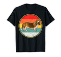 Sunset Basset Hound Dog T-Shirt - Graphic Print Unisex - T-Shirt, Sweatshirt, Hoodie