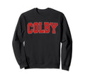 Colby Ks Kansas Varsity Usa Sports Sweatshirt - Custom Art Print Unisex - T-Shirt, Sweatshirt, Hoodie