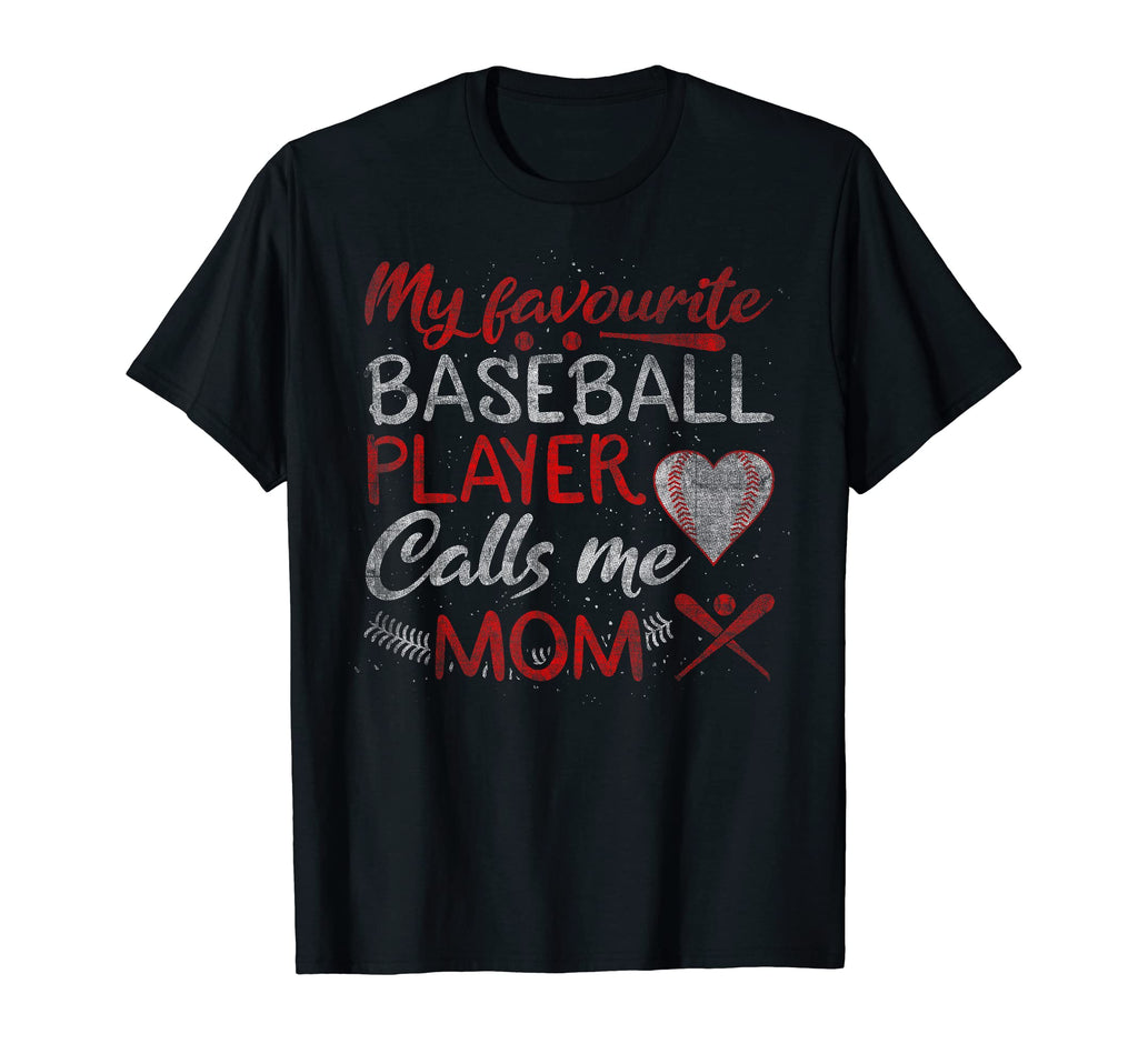My Favorite Baseball Player Calls Me T-Shirt - Graphic Print for Adults - T-Shirt, Sweatshirt, Hoodie