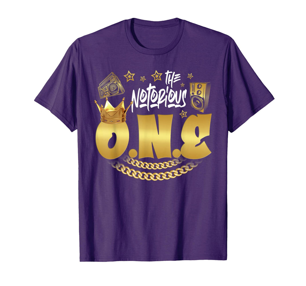Notorious One Old School Hip Hop Funny 1St T-Shirt - Unique Graphic Unisex - T-Shirt, Sweatshirt, Hoodie