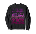 7 Years 108 Months Being Awesome Sweatshirt - Unique Graphic Men Women - T-Shirt, Sweatshirt, Hoodie