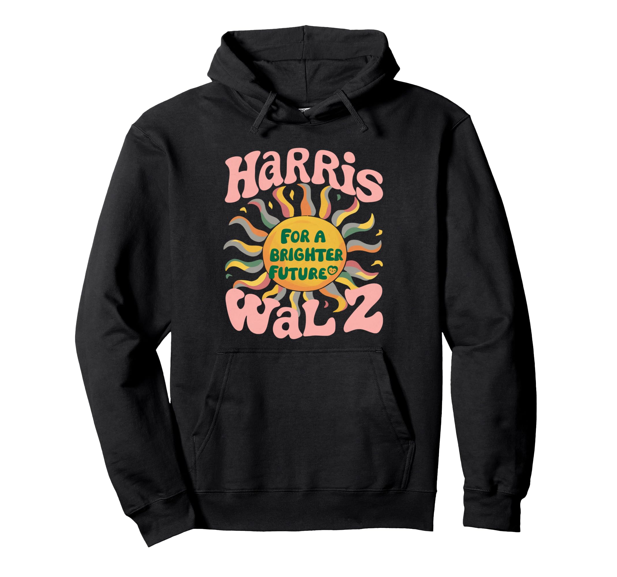 Harris Walz Boho Art Hoodie - Graphic Print Unisex - T-Shirt, Sweatshirt, Hoodie