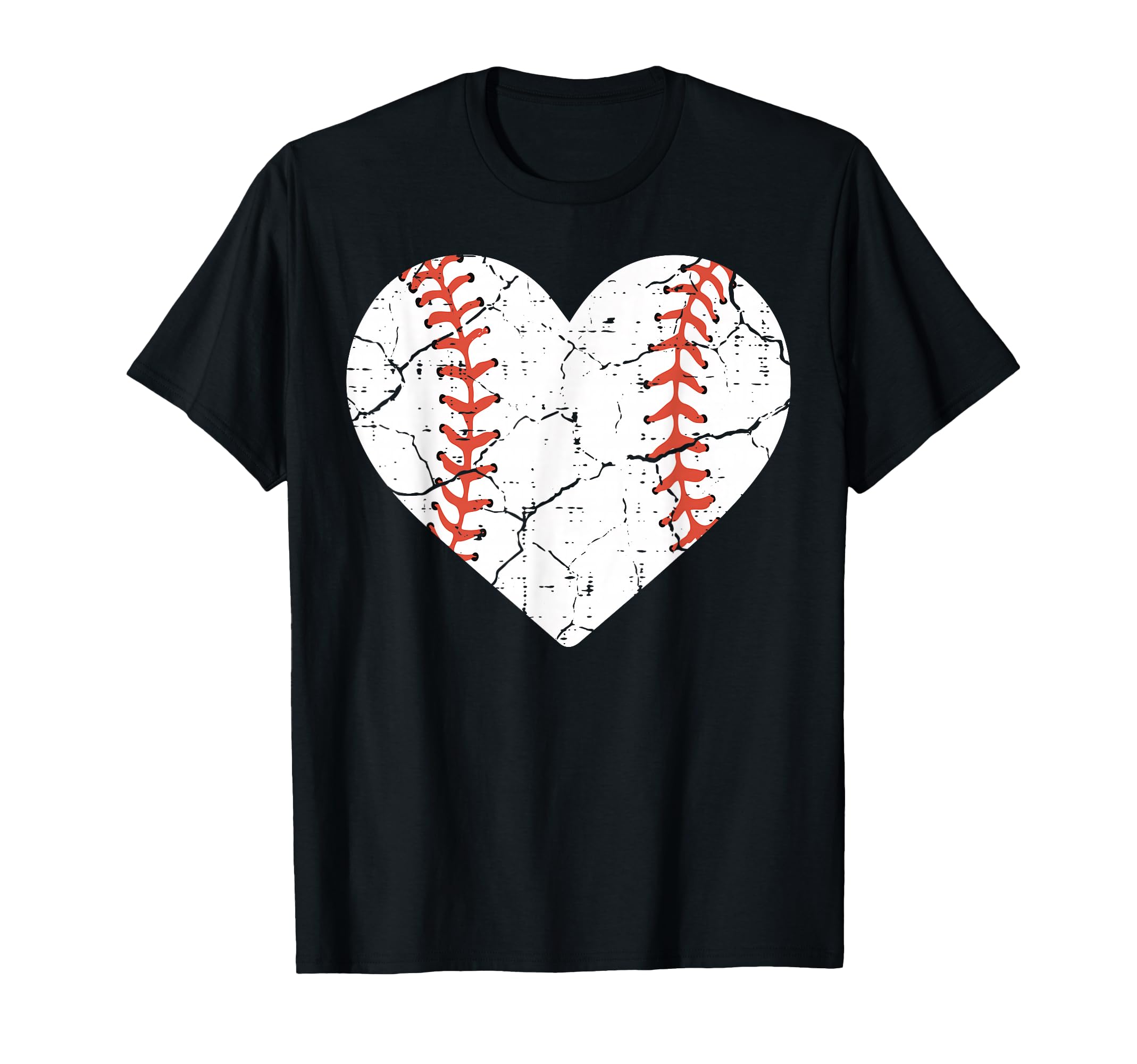 Baseball Heart Sports Player Coach Fan T-Shirt - Novelty Apparel Unisex - T-Shirt, Sweatshirt, Hoodie