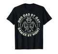 Funny Fathers Day Dog Dad Day Gamer T-Shirt - Minimalist Print for Adults - T-Shirt, Sweatshirt, Hoodie