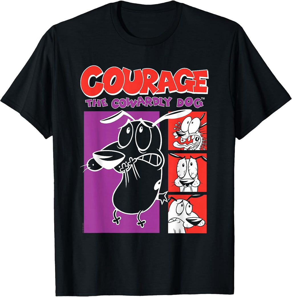 Courage the Cowardly Dog - Adult & Kids T-Shirts, Sweatshirts & Hoodies apparel design preview 1