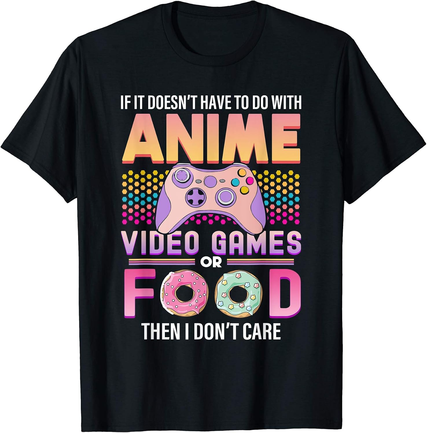 Anime Merch Video Games Food - Adult & Kids T-Shirts, Sweatshirts & Hoodies apparel design preview 1