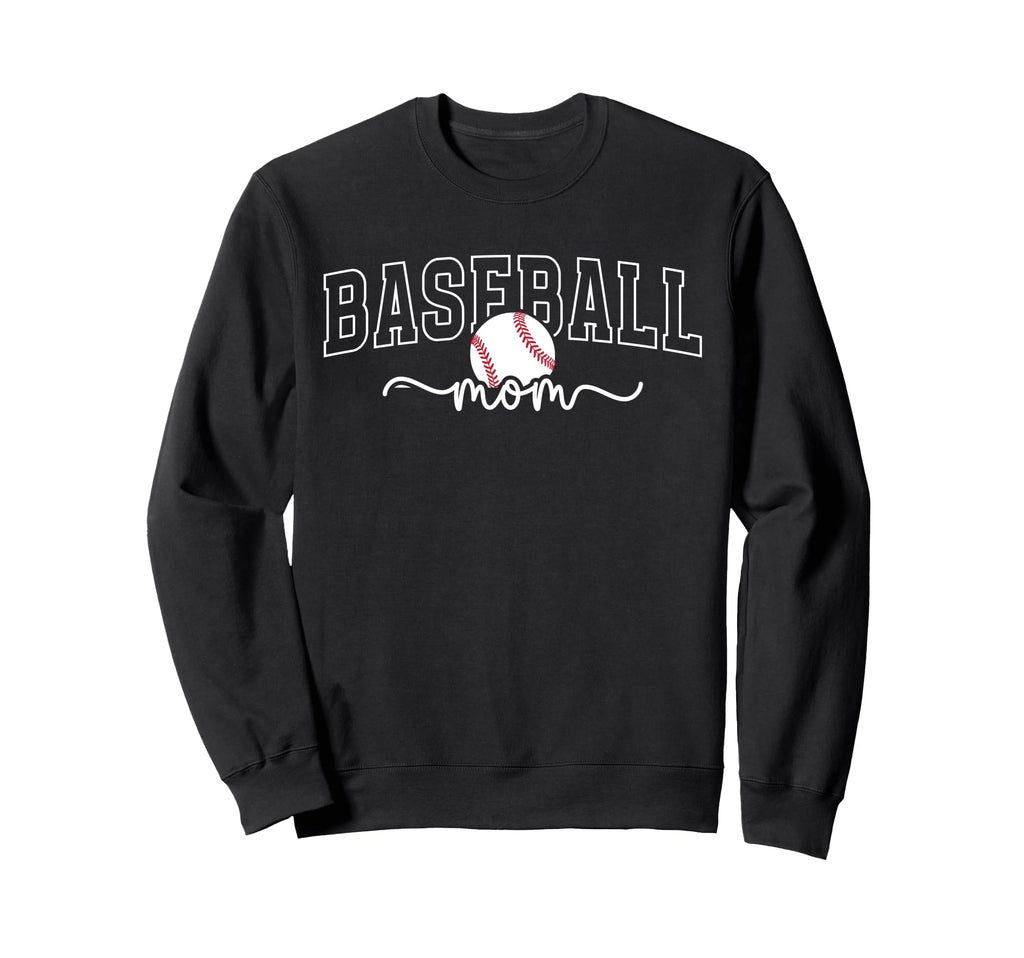 Baseball Mom Baseball Player Mom Sweatshirt - Unique Graphic Unisex - T-Shirt, Sweatshirt, Hoodie