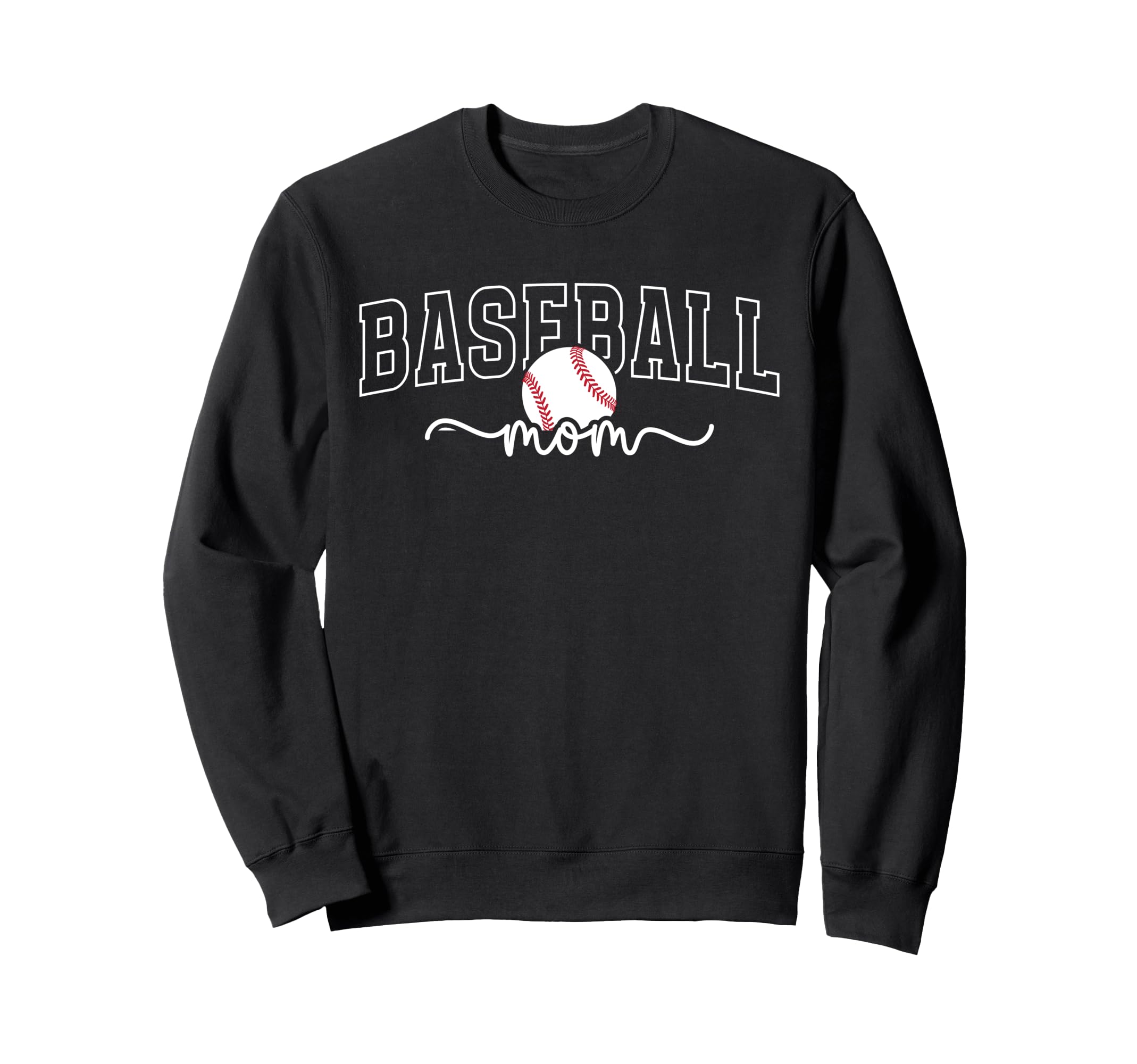 Baseball Mom Baseball Player Mom Sweatshirt - Unique Graphic Unisex - T-Shirt, Sweatshirt, Hoodie