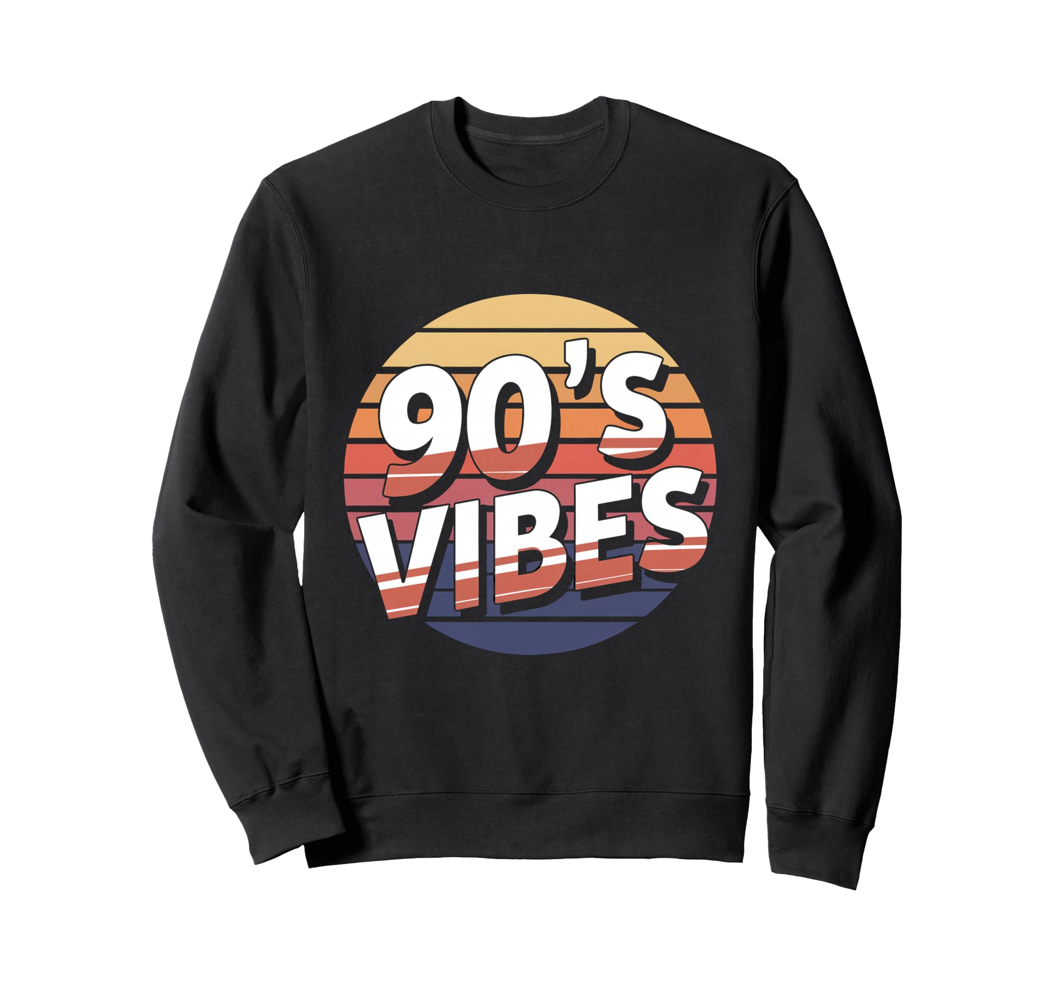 90S Vibes Aesthetic Sweatshirt - Casual Everyday Wear for Adults - T-Shirt, Sweatshirt, Hoodie
