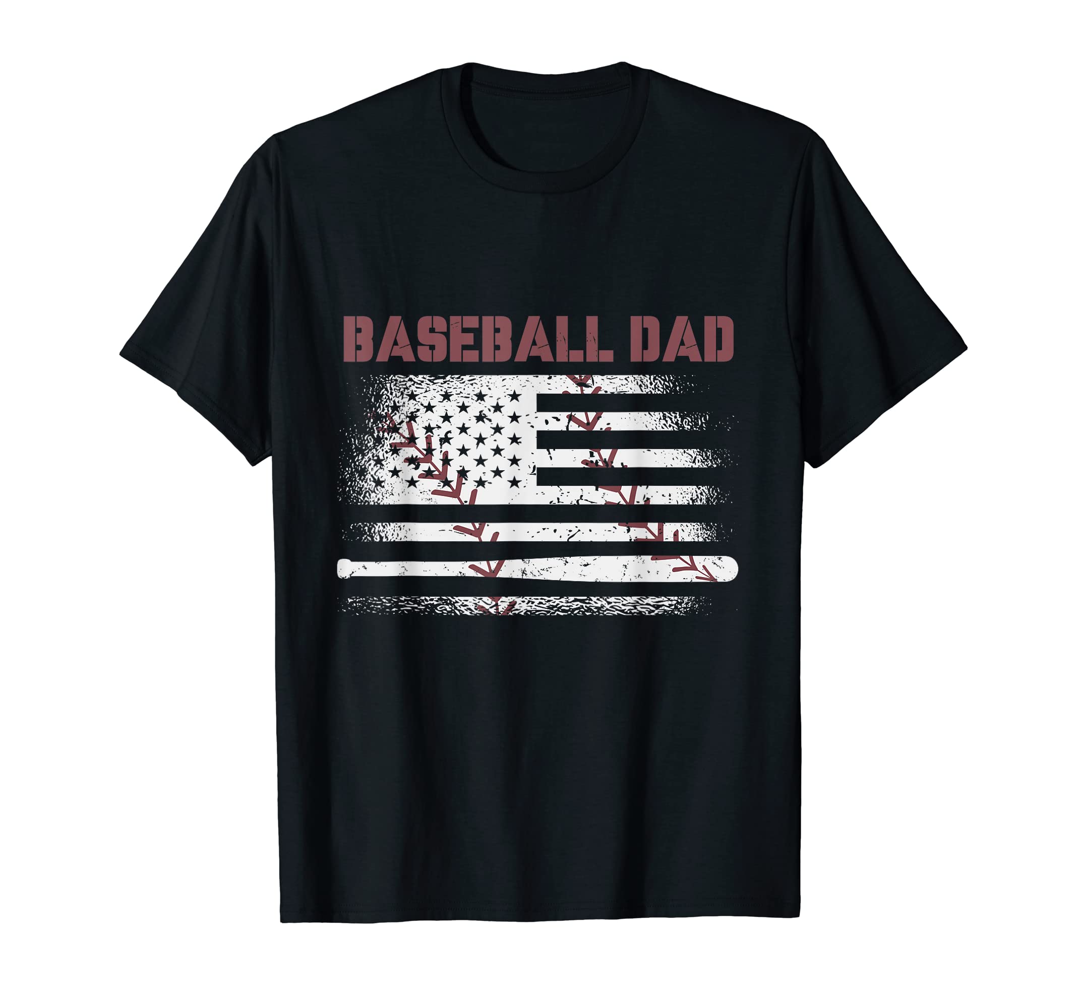 Baseball Dad Fathers Day Baseball Lovers T-Shirt - Minimalist Print Unisex - T-Shirt, Sweatshirt, Hoodie