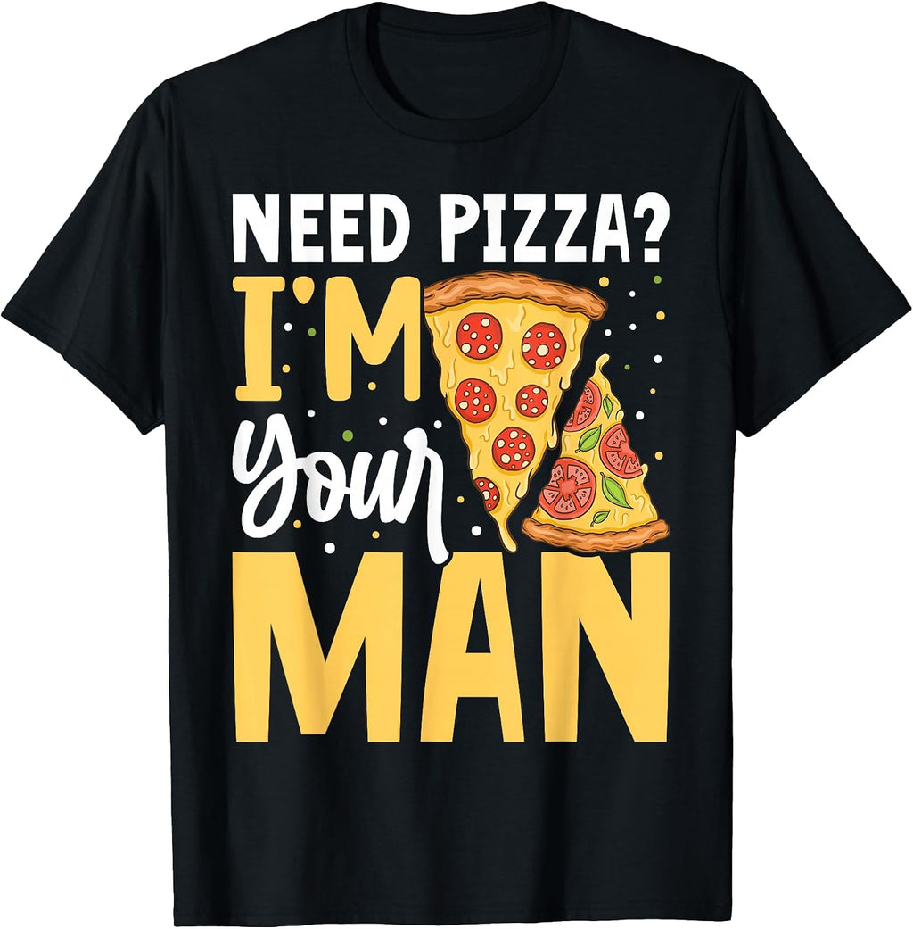 Funny Pizza Lover Apparel Gifts Store by DAIMMER - Adult & Kids T-Shirts, Sweatshirts & Hoodies apparel design preview 1