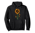 Funny Sunflower Photographer Camera Hoodie - Unique Graphic Unisex - T-Shirt, Sweatshirt, Hoodie