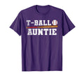 Teeball Auntie Funny Ball Aunt T T-Shirt - Aesthetic Graphic Men Women - T-Shirt, Sweatshirt, Hoodie