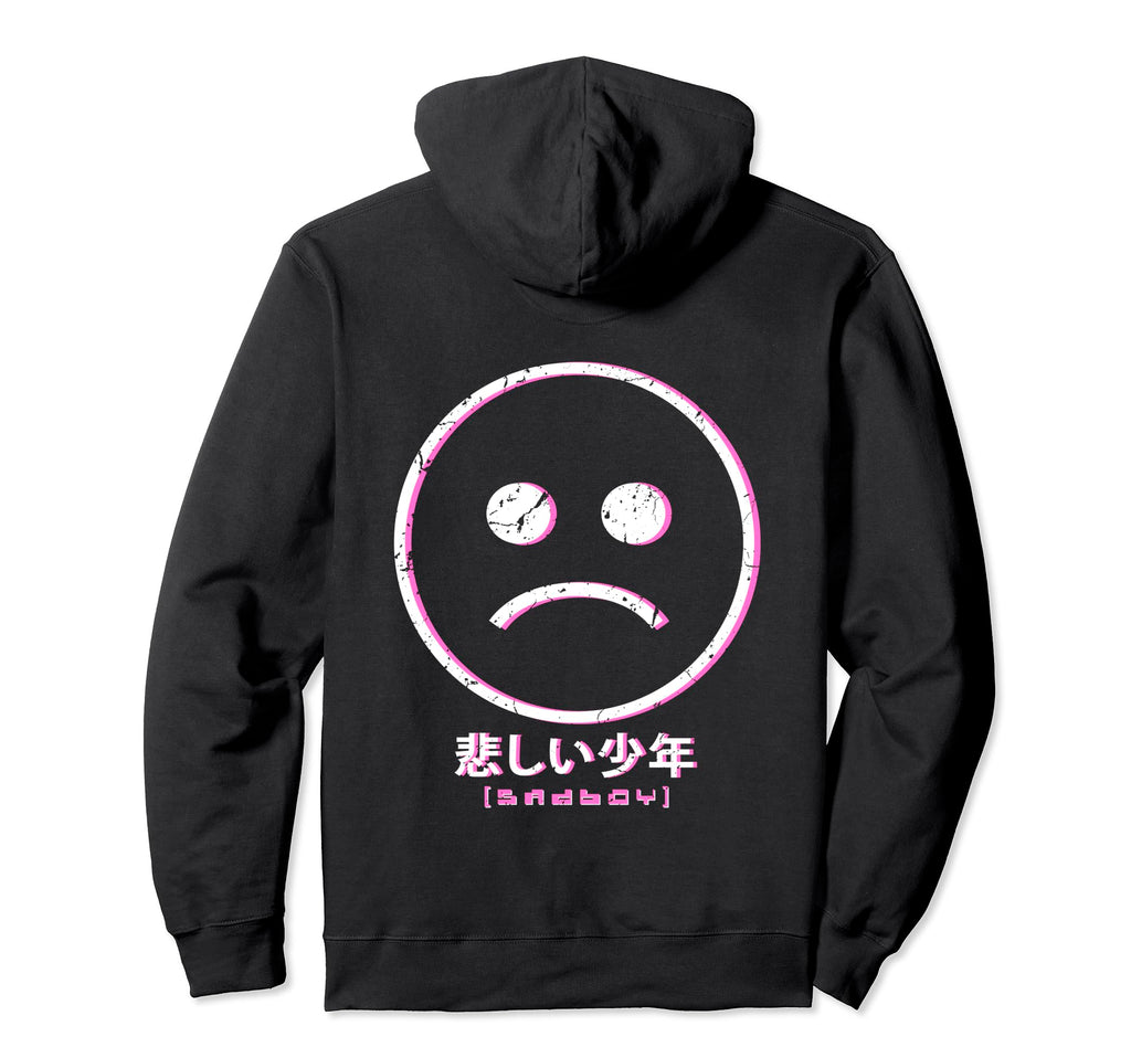 Sad Aesthetic Vaporwave 80S 90S Japanese Hoodie - Novelty Apparel Unisex - T-Shirt, Sweatshirt, Hoodie