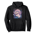 Aesthetic Vaporwave Japan Cherry Blossom Hoodie - Novelty Apparel Unisex - T-Shirt, Sweatshirt, Hoodie