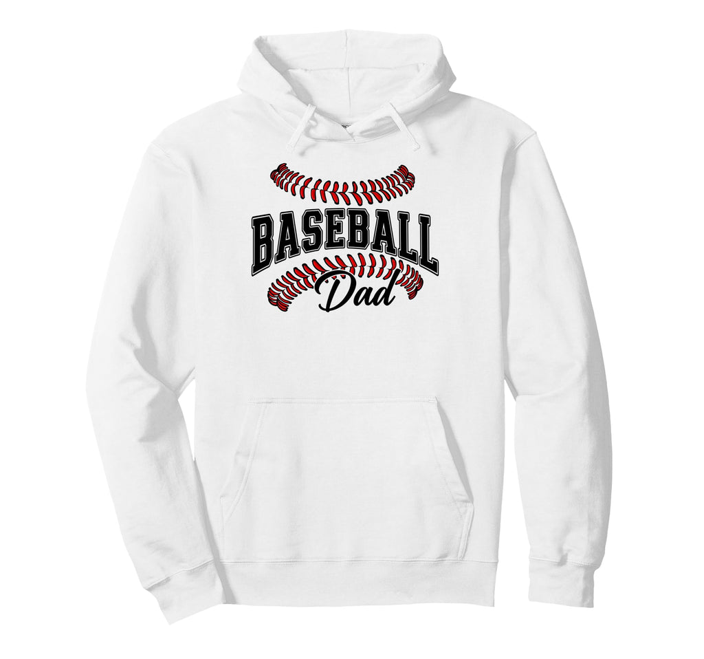 Baseball Dad Baseball Lovers Funny Hoodie - Streetwear Style for Adults - T-Shirt, Sweatshirt, Hoodie