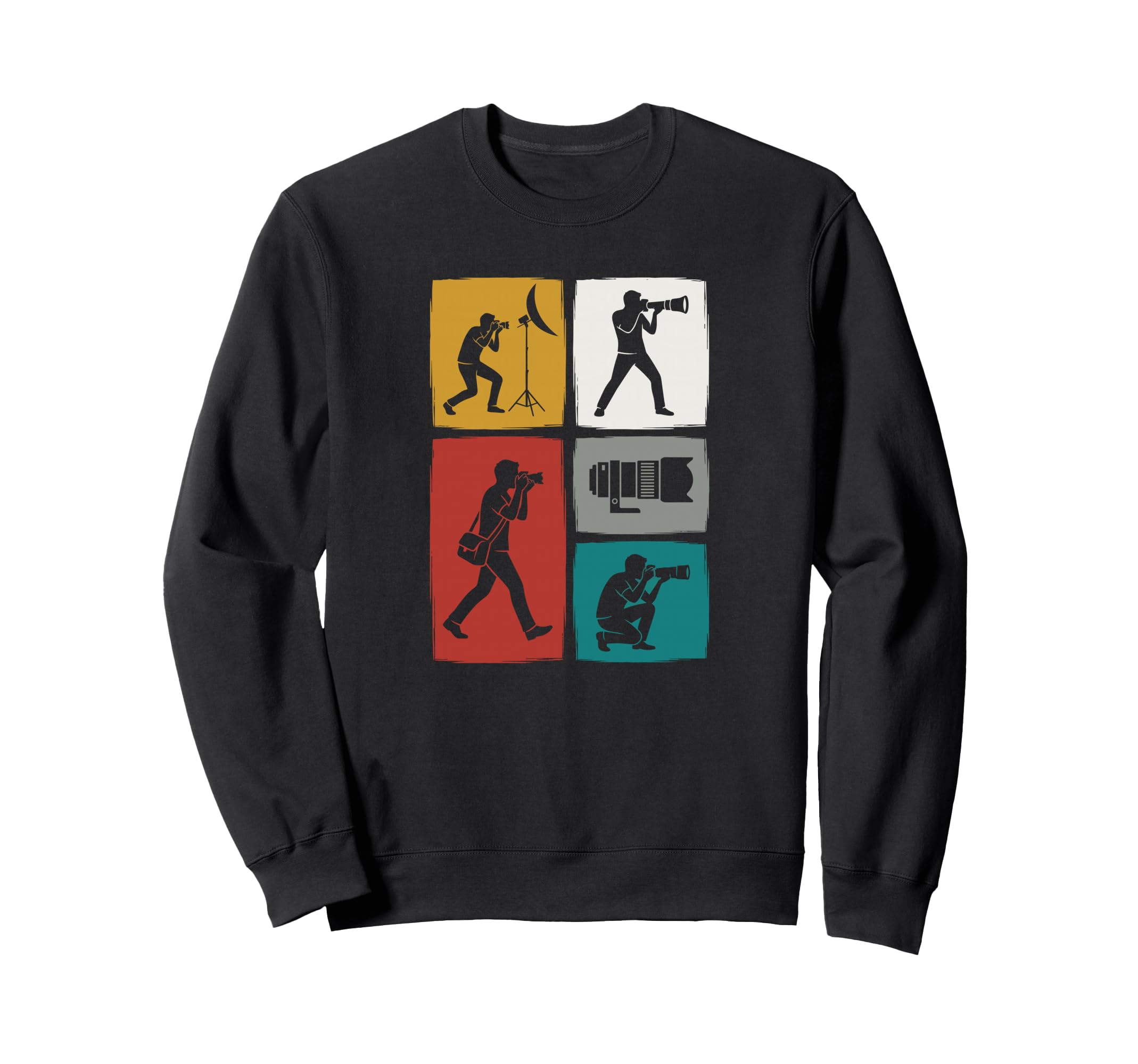 Analog Slr Camera Photographer Film Sweatshirt - Minimalist Print Men Women - T-Shirt, Sweatshirt, Hoodie