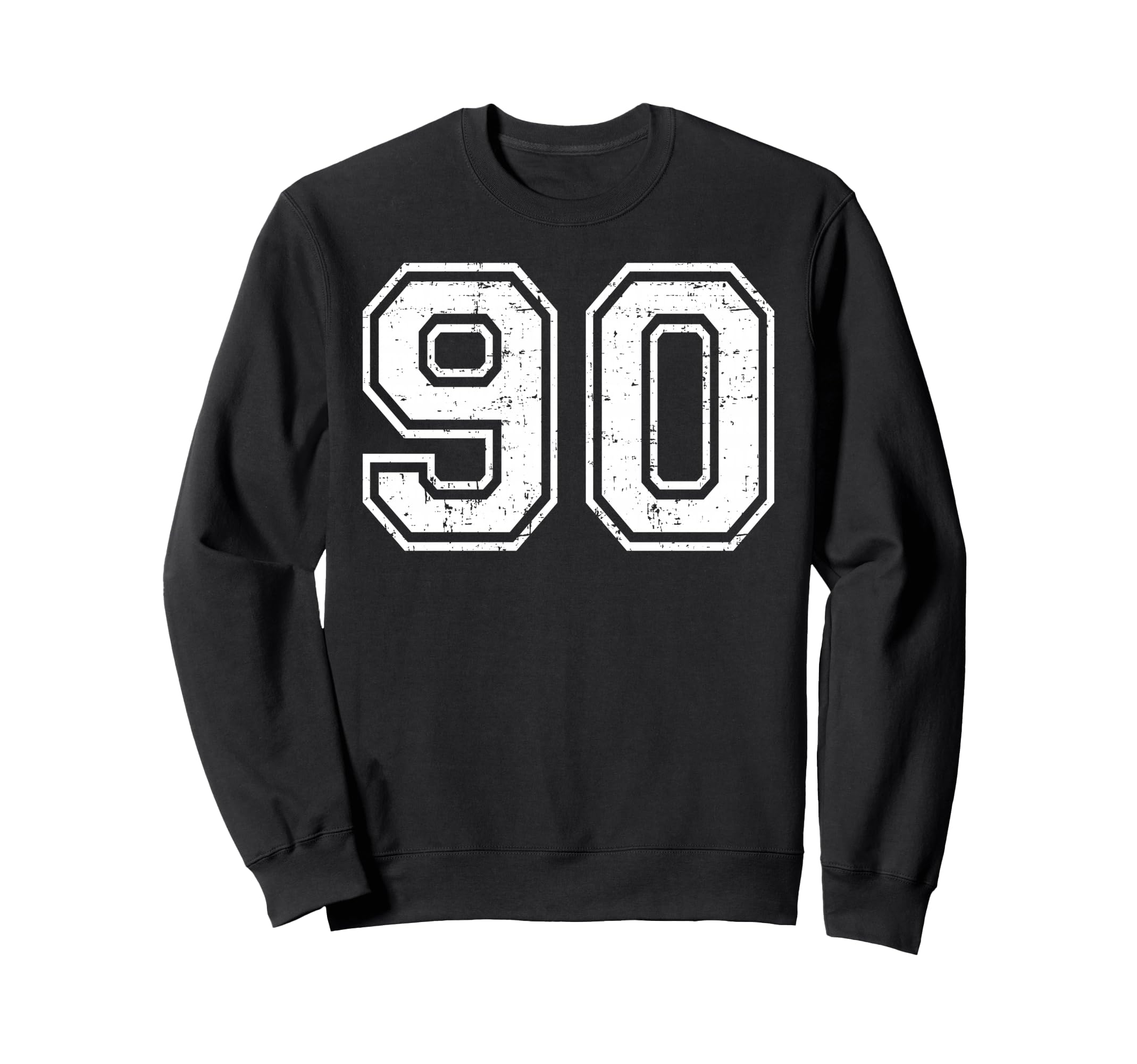 90 Number Ninety Team Sports Sweatshirt - Streetwear Style Men Women - T-Shirt, Sweatshirt, Hoodie