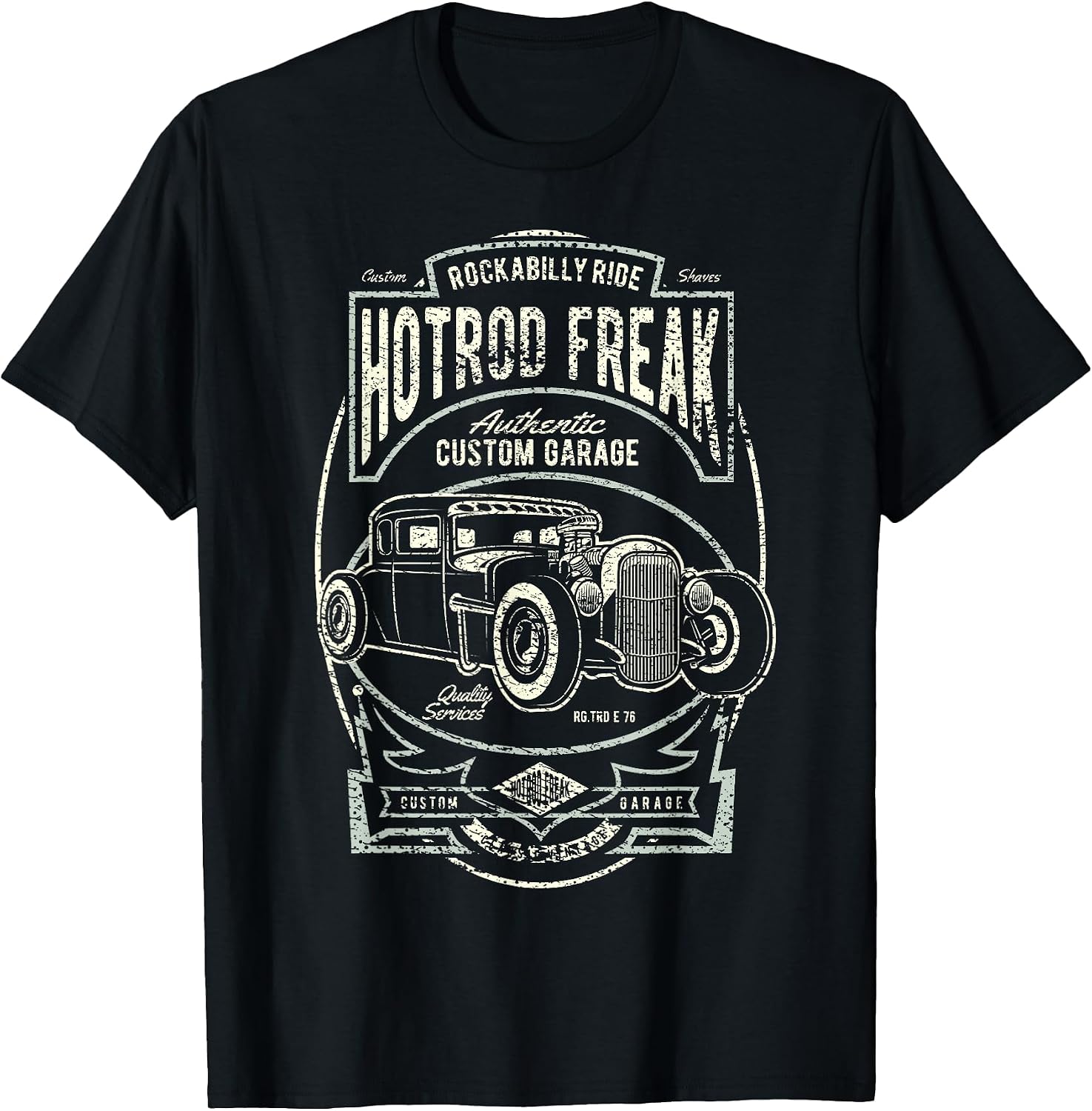 Retro Hot Rod Owners Gift Vintage Car Apparel - Adult & Kids T-Shirts, Sweatshirts & Hoodies apparel design preview 1
