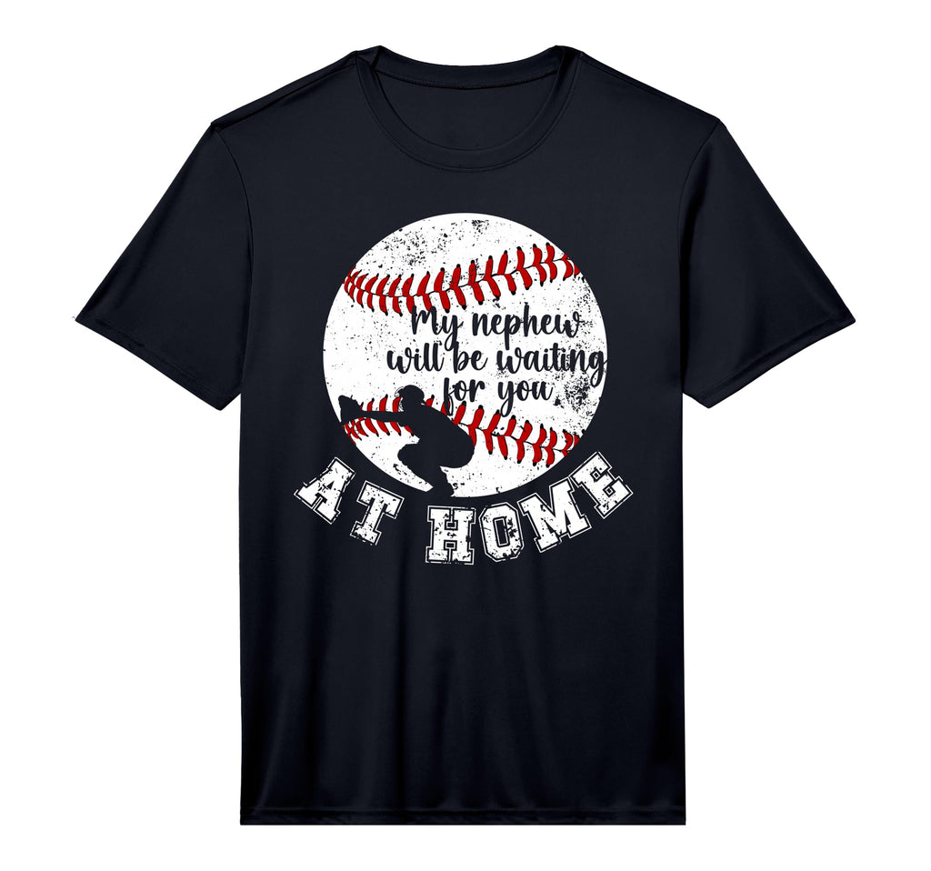Mens Home Baseball Catcher Aunt T-Shirt - Graphic Print for Adults - T-Shirt, Sweatshirt, Hoodie