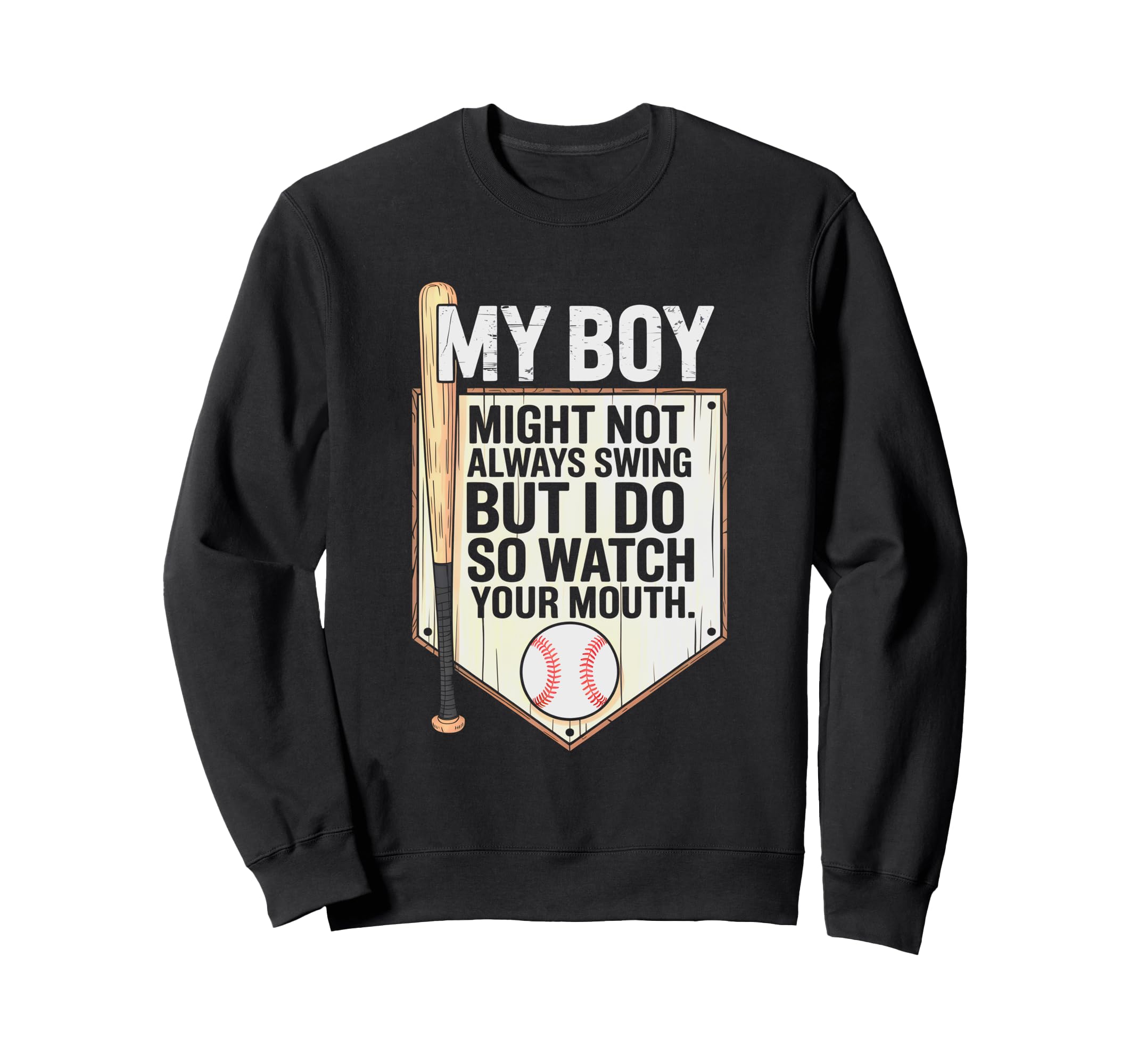 My Might Not Always Swing But I Sweatshirt - Fun Novelty Design for Adults - T-Shirt, Sweatshirt, Hoodie