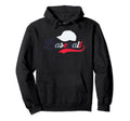 Funny Peace Love Baseball Baseball Hoodie - Minimalist Print Men Women - T-Shirt, Sweatshirt, Hoodie