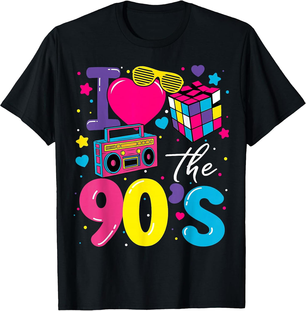 Loves the 90s Vintage Costume - Adult & Kids T-Shirts, Sweatshirts & Hoodies apparel design preview 1
