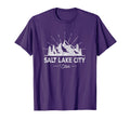 Salt Lake City Utah Slc Ut Hiking T-Shirt - Novelty Apparel Men Women - T-Shirt, Sweatshirt, Hoodie