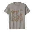 Funny Corgi Ufo Western Cowboy 90S T-Shirt - Fun Novelty Design Unisex - T-Shirt, Sweatshirt, Hoodie