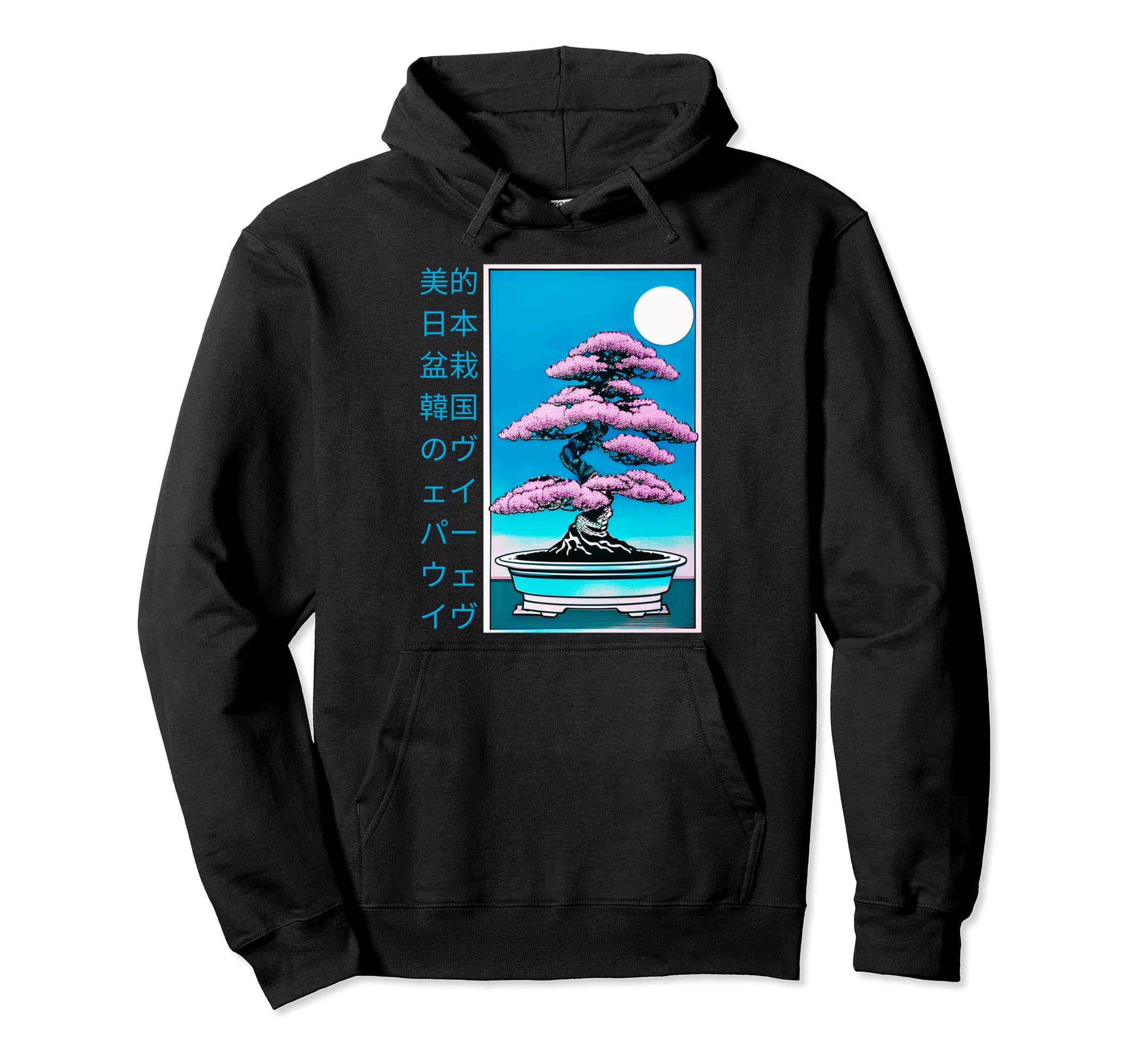 Aesthetic Japan Bonsai Korean Hoodie - Streetwear Style Men Women - T-Shirt, Sweatshirt, Hoodie