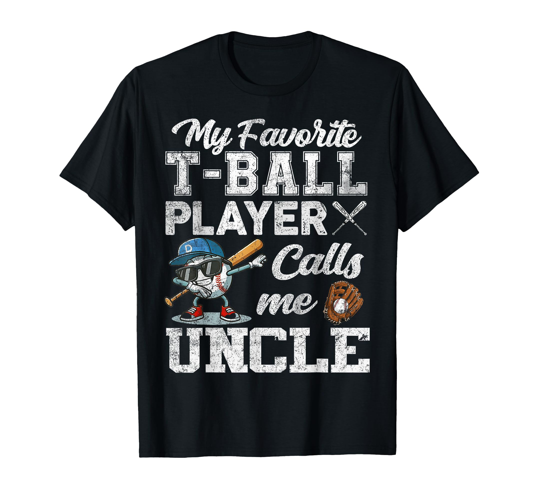 Funny Baseball T Ball Lover Matching Hoodie - Fun Novelty Design Unisex - T-Shirt, Sweatshirt, Hoodie