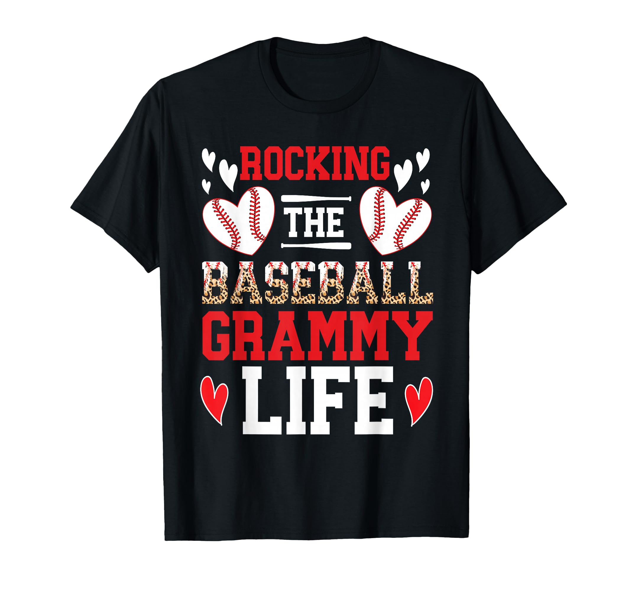 Rocking Baseball Grammy Life Grammy T-Shirt - Unique Graphic for Adults - T-Shirt, Sweatshirt, Hoodie