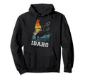 Idaho Cowboy Hoodie - Unique Graphic Unisex - T-Shirt, Sweatshirt, Hoodie