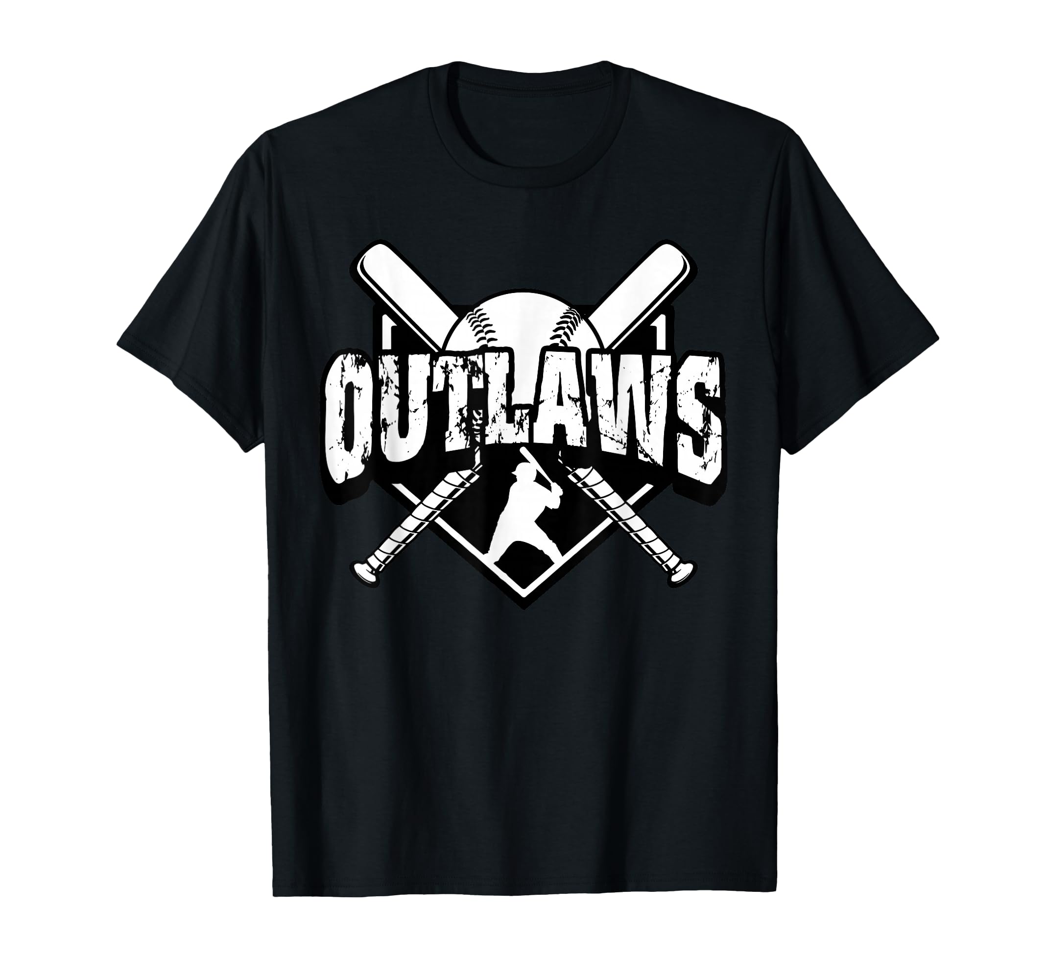 Outlaws Baseball Back To School Spirit T-Shirt - Trendy Graphic Men Women - T-Shirt, Sweatshirt, Hoodie